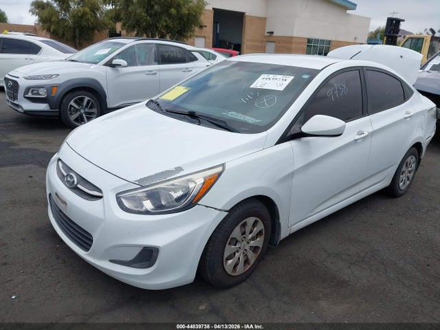 44839738 :رقم المزاد ، KMHCT4AE3GU092287 vin ، 2016 Hyundai Accent Se مزاد بيع