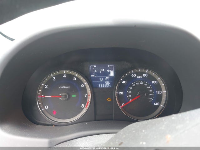 44839738 :رقم المزاد ، KMHCT4AE3GU092287 vin ، 2016 Hyundai Accent Se مزاد بيع