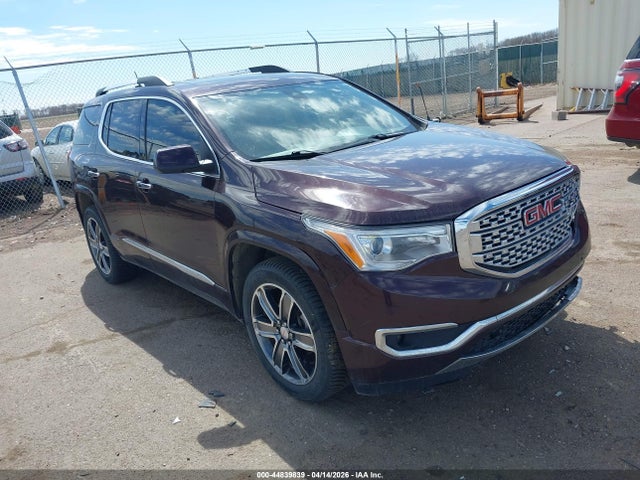 2017 Gmc Acadia Denali მანქანა იყიდება აუქციონზე, vin: 1GKKNXLSXHZ189509, აუქციონის ნომერი: 44839839