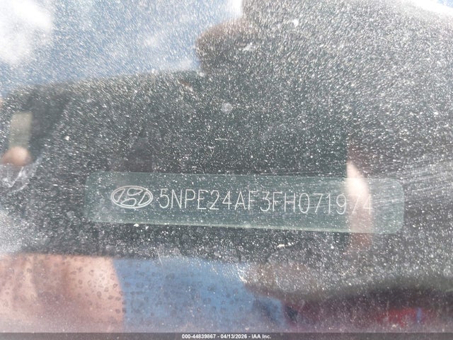 5NPE24AF3FH071974 Hyundai SONATA SE