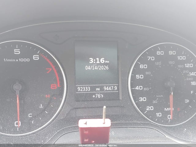 2015 Audi A3 2.0t Premium მანქანა იყიდება აუქციონზე, vin: WAUBFGFF1F1124936, აუქციონის ნომერი: 44839935