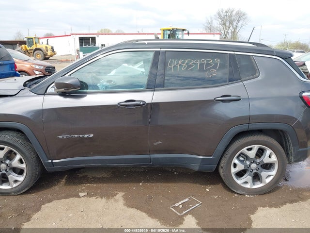 Продаж на аукціоні авто 2018 Jeep Compass Limited 4x4, vin: 3C4NJDCB6JT153641, номер лоту: 44839939