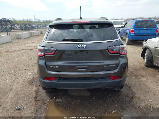 Продаж на аукціоні авто 2018 Jeep Compass Limited 4x4, vin: 3C4NJDCB6JT153641, номер лоту: 44839939