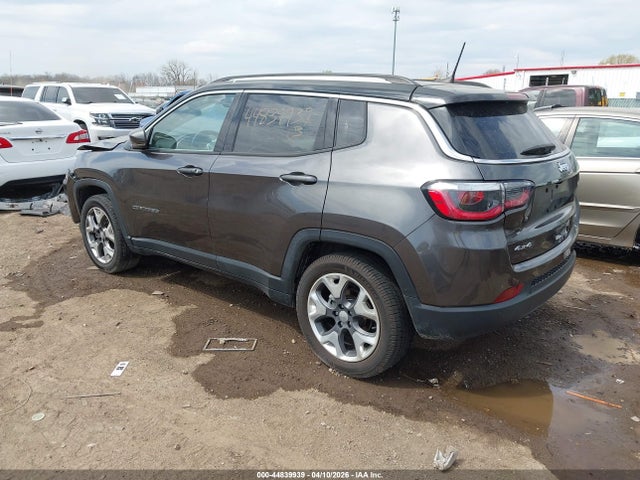 Продаж на аукціоні авто 2018 Jeep Compass Limited 4x4, vin: 3C4NJDCB6JT153641, номер лоту: 44839939