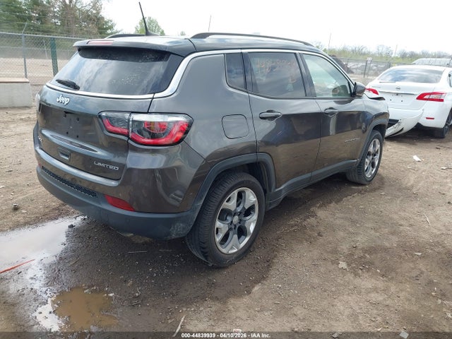 Продаж на аукціоні авто 2018 Jeep Compass Limited 4x4, vin: 3C4NJDCB6JT153641, номер лоту: 44839939