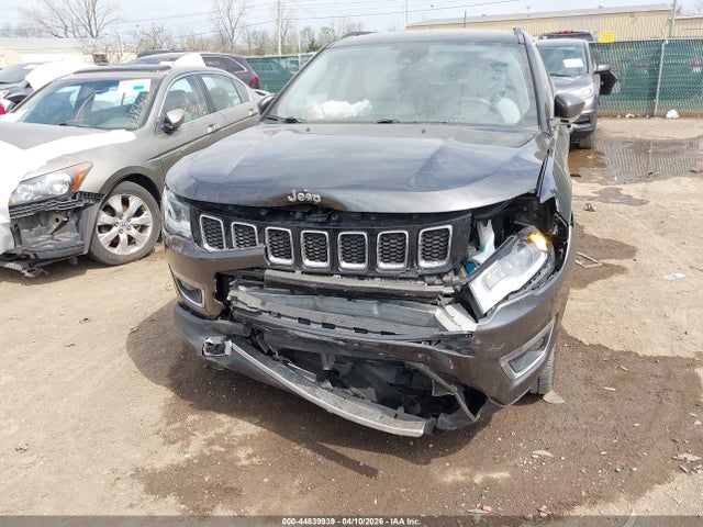 Продаж на аукціоні авто 2018 Jeep Compass Limited 4x4, vin: 3C4NJDCB6JT153641, номер лоту: 44839939