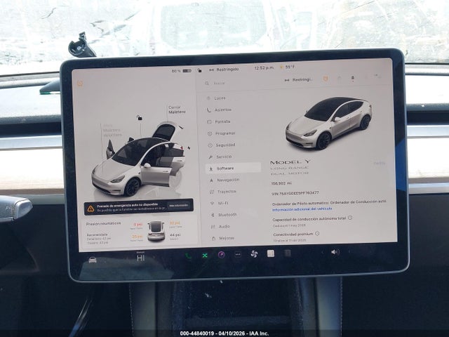 Продажа на аукционе авто 2023 Tesla Model Y Awd/long Range Dual Motor All-wheel Drive, vin: 7SAYGDEE5PF763477, номер лота: 44840019