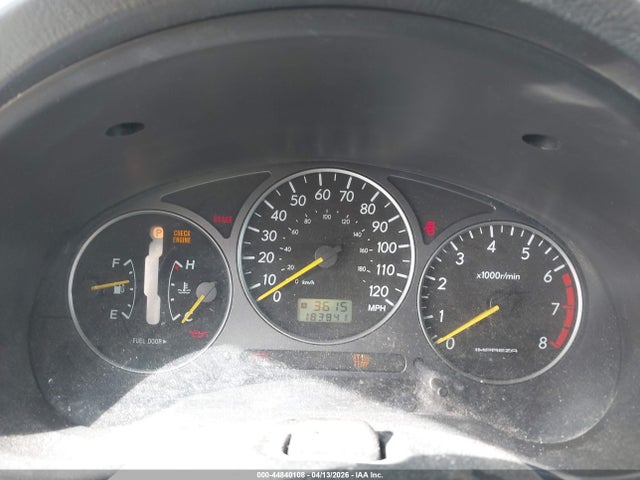 44840108 :رقم المزاد ، JF1GD67543H504229 vin ، 2003 Subaru Impreza 2.5rs مزاد بيع