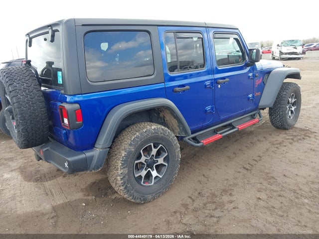 2020 Jeep Wrangler Unlimited Rubicon 4x4 მანქანა იყიდება აუქციონზე, vin: 1C4HJXFG8LW268051, აუქციონის ნომერი: 44840179