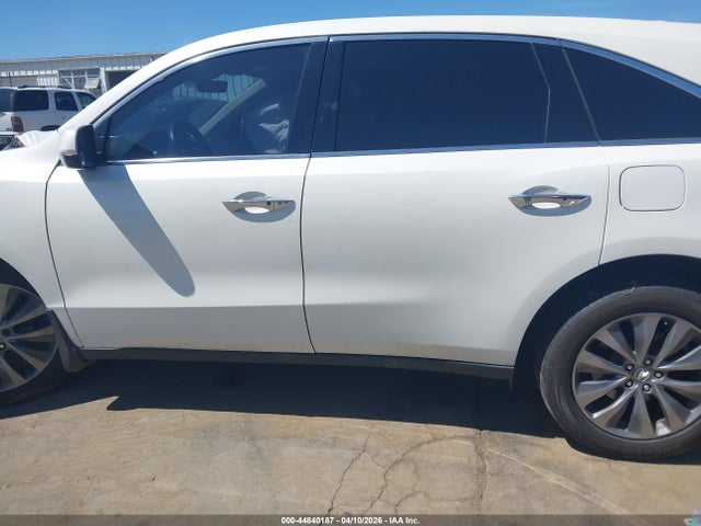 Aukcja sprzedaży 2016 Acura Mdx Technology   Acurawatch Plus Packages/technology Package, vin: 5FRYD4H45GB051526, numer aukcji: 44840187