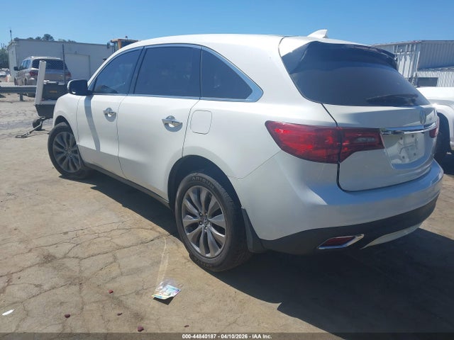 Aukcja sprzedaży 2016 Acura Mdx Technology   Acurawatch Plus Packages/technology Package, vin: 5FRYD4H45GB051526, numer aukcji: 44840187