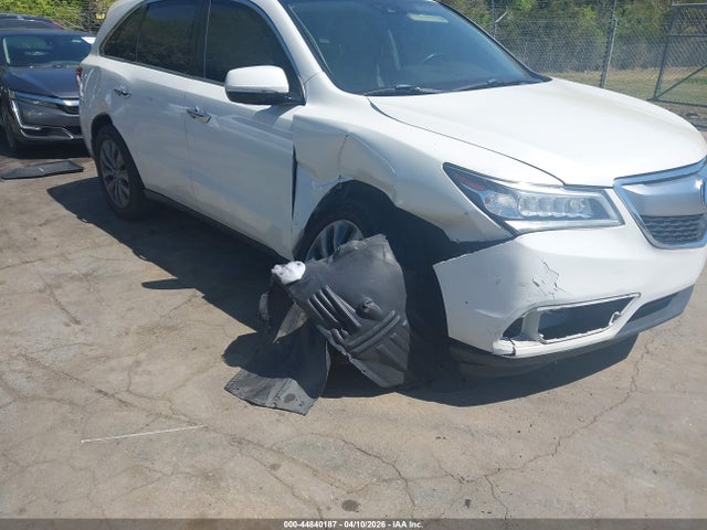 Aukcja sprzedaży 2016 Acura Mdx Technology   Acurawatch Plus Packages/technology Package, vin: 5FRYD4H45GB051526, numer aukcji: 44840187
