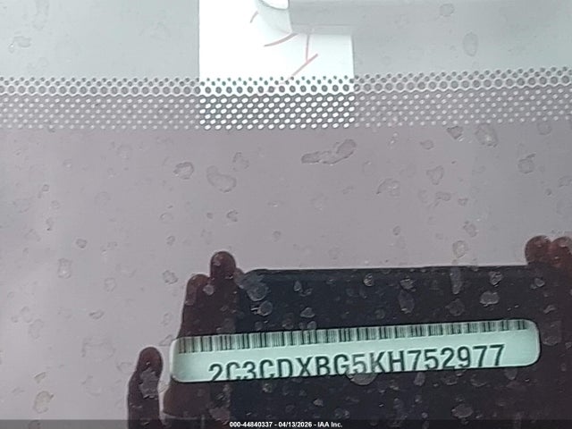Продажа на аукционе авто 2019 Dodge Charger Sxt Rwd, vin: 2C3CDXBG5KH752977, номер лота: 44840337