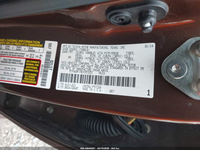 5TFAW5F15EX357253 Toyota Tundra 1794 5.7l V8