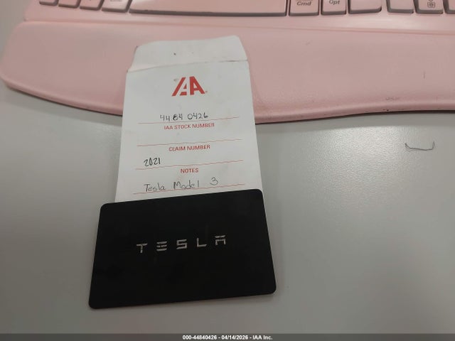 Aukcja sprzedaży 2021 Tesla Model Y Long Range Dual Motor All-wheel Drive, vin: 5YJYGDEE3MF082579, numer aukcji: 44840426