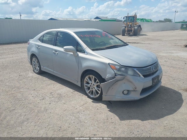 Aukcja sprzedaży 2010 Lexus Hs 250h Premium, vin: JTHBB1BA9A2016815, numer aukcji: 44840488
