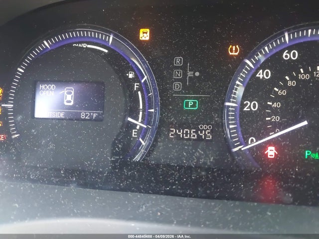 Aukcja sprzedaży 2010 Lexus Hs 250h Premium, vin: JTHBB1BA9A2016815, numer aukcji: 44840488