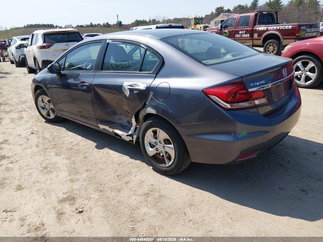 44840501 :رقم المزاد ، 19XFB2F52FE285786 vin ، 2015 Honda Civic Lx مزاد بيع