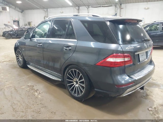 Aukcja sprzedaży 2012 Mercedes-benz Ml 350 Bluetec 4matic, vin: 4JGDA2EB8CA062566, numer aukcji: 44840535