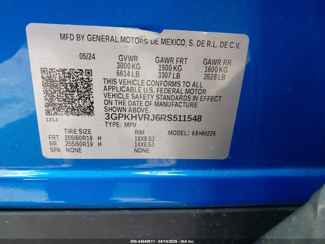 2024 HONDA PROLOGUE 3GPKHVRJ6RS511548 Photo 8