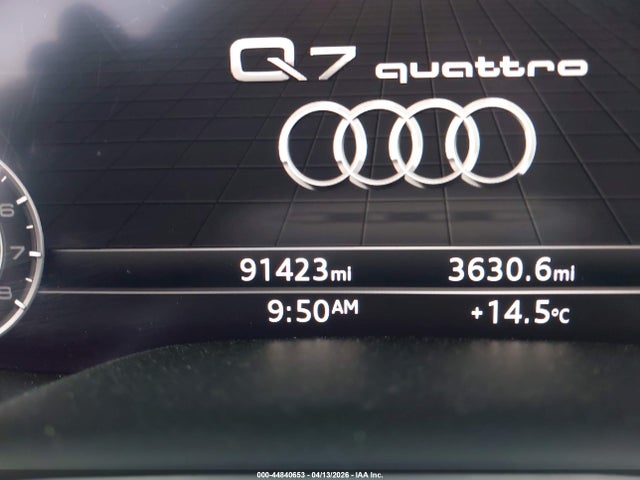 Aukcja sprzedaży 2018 Audi Q7 3.0t Premium, vin: WA1LAAF78JD039427, numer aukcji: 44840653