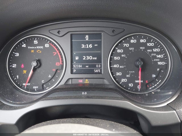 Aukcja sprzedaży 2016 Audi A3 1.8t Premium, vin: WAUA7GFF3G1118050, numer aukcji: 44840716