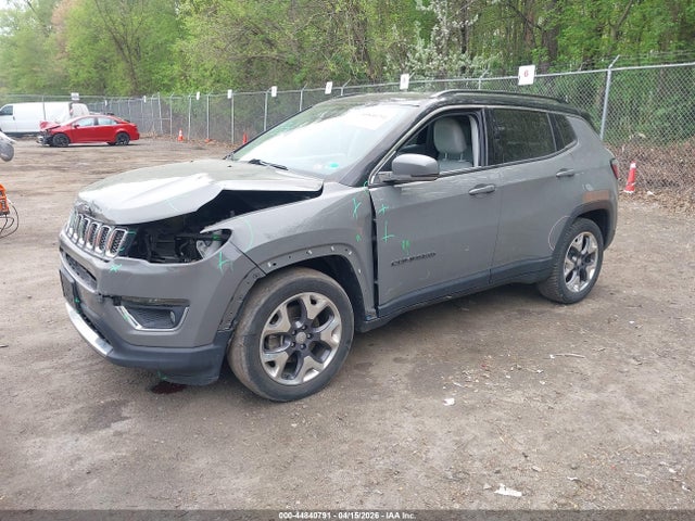 2020 Jeep Compass Limited Fwd მანქანა იყიდება აუქციონზე, vin: 3C4NJCCB6LT162708, აუქციონის ნომერი: 44840791