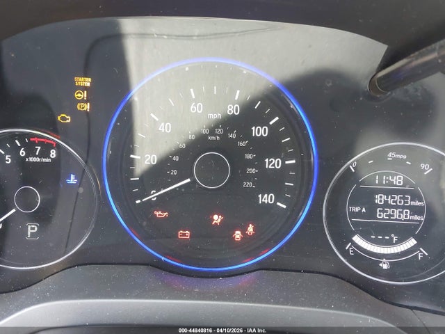 44840816 :رقم المزاد ، 3CZRU6H57HM708389 vin ، 2017 Honda Hr-v Ex مزاد بيع