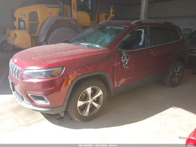 44840821 :رقم المزاد ، 1C4PJMDX8KD452543 vin ، 2019 Jeep Cherokee Limited 4x4 مزاد بيع