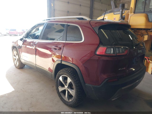 44840821 :رقم المزاد ، 1C4PJMDX8KD452543 vin ، 2019 Jeep Cherokee Limited 4x4 مزاد بيع