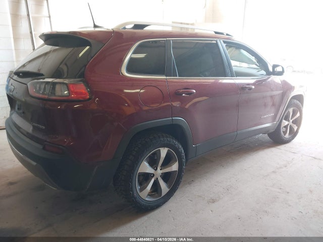 44840821 :رقم المزاد ، 1C4PJMDX8KD452543 vin ، 2019 Jeep Cherokee Limited 4x4 مزاد بيع