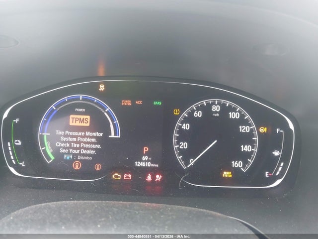 2020 Honda Insight Ex მანქანა იყიდება აუქციონზე, vin: 19XZE4F59LE000075, აუქციონის ნომერი: 44840851