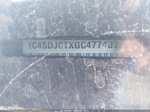 Aukcja sprzedaży 2016 Dodge Durango R/t, vin: 1C4SDJCTXGC477407, numer aukcji: 44840890