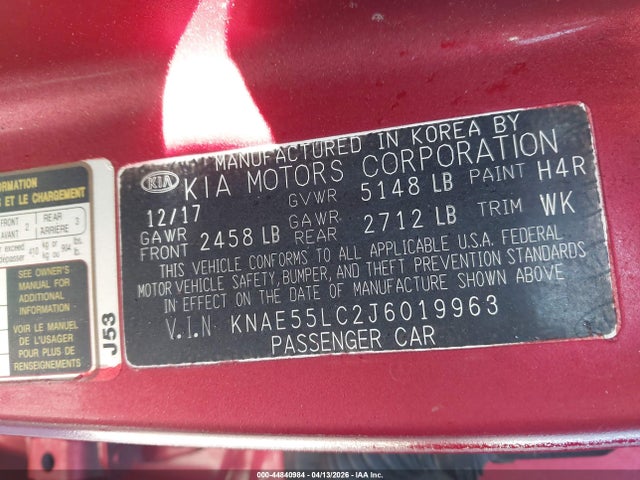 KIA Stinger Gt2 2018 KNAE55LC2J6019963 Image 9