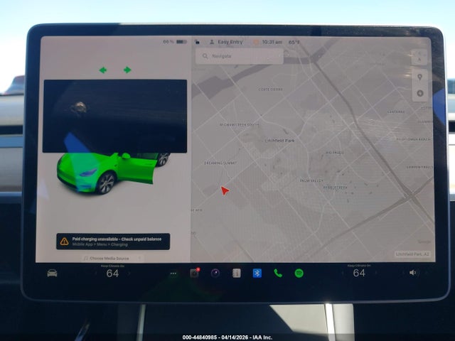 Продажа на аукционе авто 2021 Tesla Model Y Long Range Dual Motor All-wheel Drive, vin: 5YJYGDEE6MF118524, номер лота: 44840985