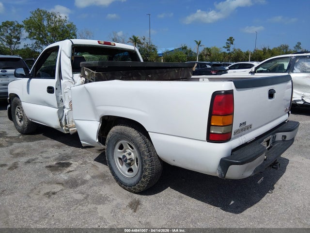 2004 Gmc Sierra 1500 Work Truck მანქანა იყიდება აუქციონზე, vin: 1GTEC14V44Z283318, აუქციონის ნომერი: 44841007