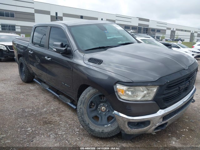 44841058 :رقم المزاد ، 1C6SRFFT7KN733789 vin ، 2019 Ram 1500 Big Horn/lone Star  4x4 5'7 Box مزاد بيع
