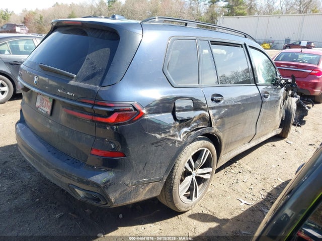 2025 Bmw X7 Xdrive40i მანქანა იყიდება აუქციონზე, vin: 5UX23EM03S9W96700, აუქციონის ნომერი: 44841076