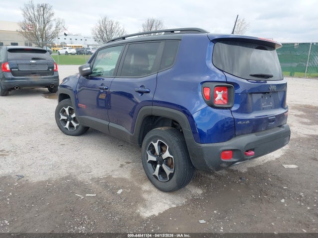 Aukcja sprzedaży 2021 Jeep Renegade Trailhawk 4x4, vin: ZACNJDC17MPM50031, numer aukcji: 44841104