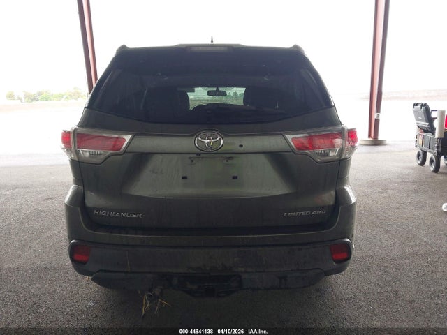 Продаж на аукціоні авто 2016 Toyota Highlander Limited V6, vin: 5TDDKRFH9GS232181, номер лоту: 44841138
