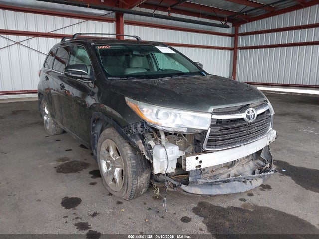Продаж на аукціоні авто 2016 Toyota Highlander Limited V6, vin: 5TDDKRFH9GS232181, номер лоту: 44841138