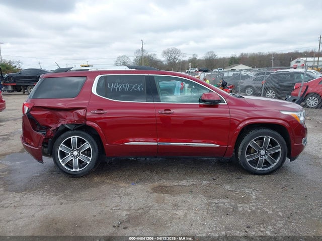 Продаж на аукціоні авто 2018 Gmc Acadia Denali, vin: 1GKKNXLSXJZ116291, номер лоту: 44841206