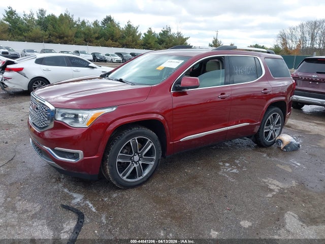 Продаж на аукціоні авто 2018 Gmc Acadia Denali, vin: 1GKKNXLSXJZ116291, номер лоту: 44841206