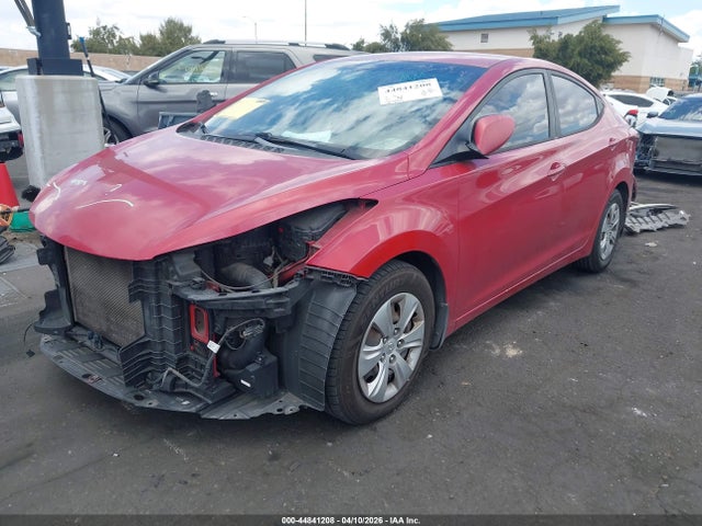 KMHDH4AE5GU478859 Hyundai ELANTRA SE