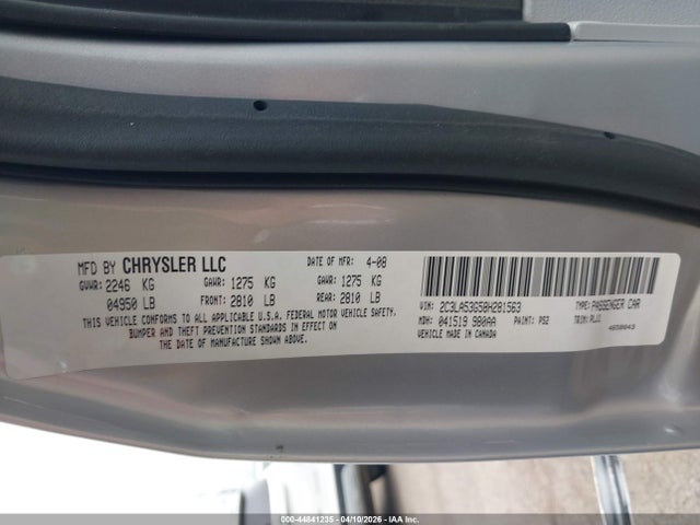 Aukcja sprzedaży 2008 Chrysler 300 Touring, vin: 2C3LA53G58H281563, numer aukcji: 44841235