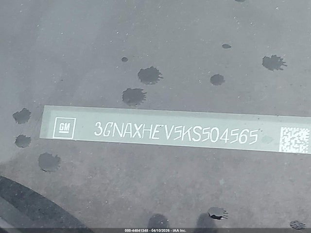 3GNAXHEV5KS504565 Chevrolet EQUINOX LS
