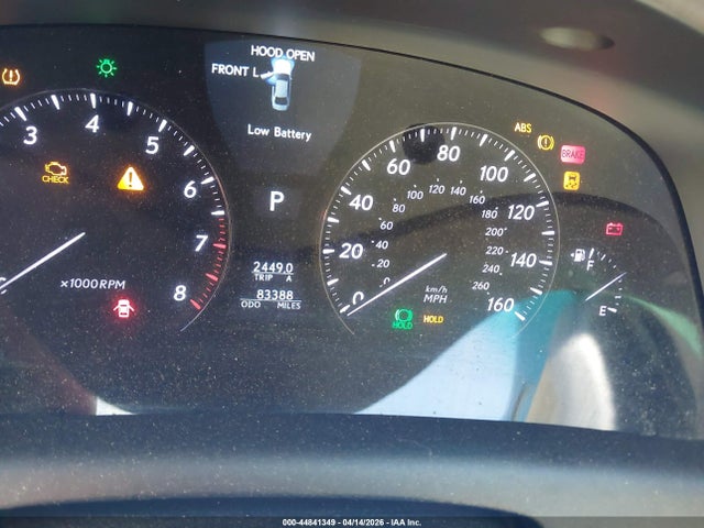 Aukcja sprzedaży 2012 Lexus Ls 460, vin: JTHCL5EF5C5013749, numer aukcji: 44841349