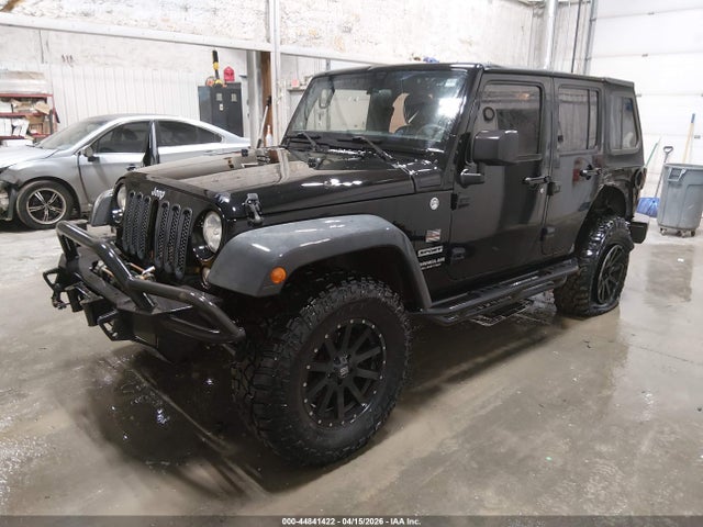 44841422 :رقم المزاد ، 1C4BJWDGXEL219909 vin ، 2014 Jeep Wrangler Unlimited Sport مزاد بيع