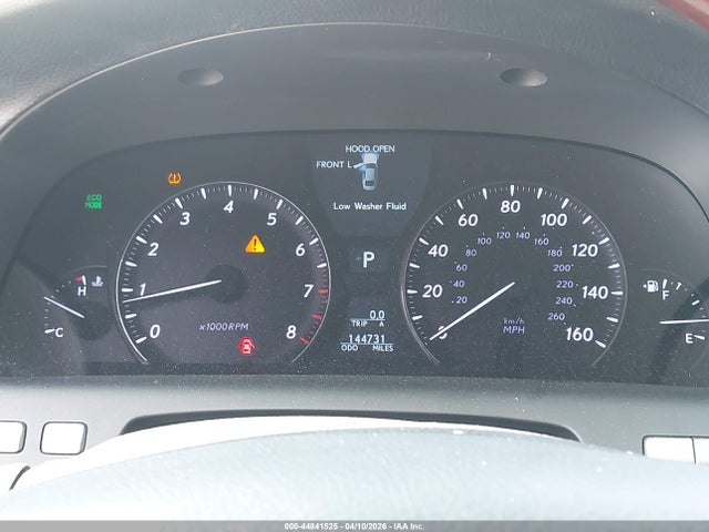 Aukcja sprzedaży 2012 Lexus Ls 460 L, vin: JTHGL5EF9C5046657, numer aukcji: 44841525