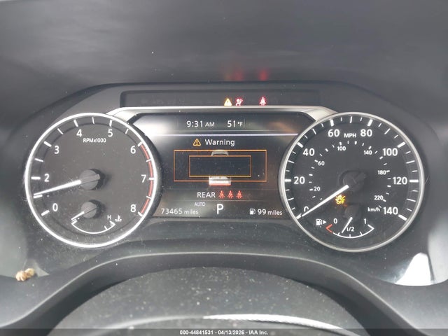 5N1AT3BB8MC735112 Nissan Rogue Sv Intelligent Awd